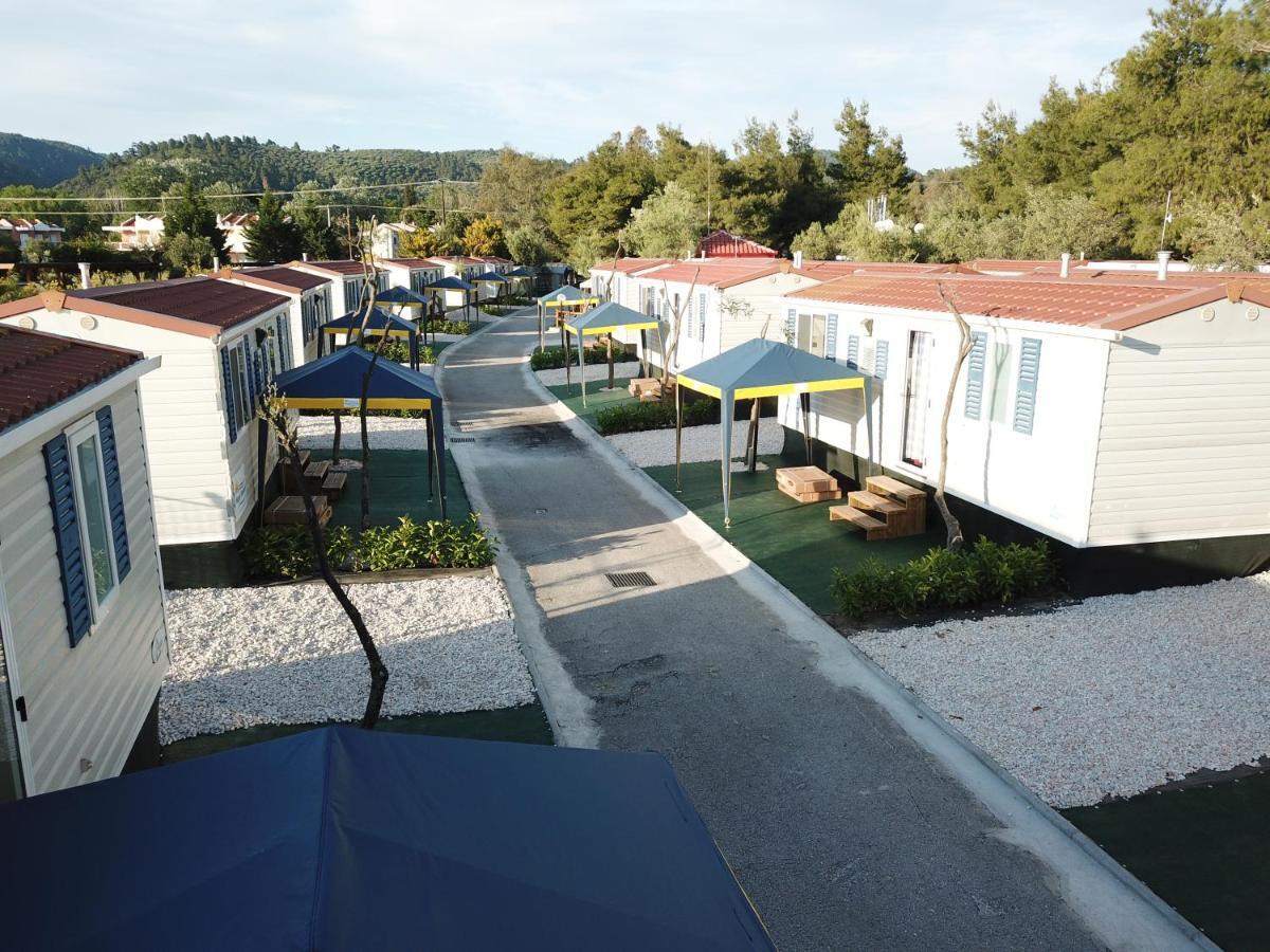 Happy Camp Mobile Homes In Castello Camping & Summer Resort 네오스마르마라스 외부 사진